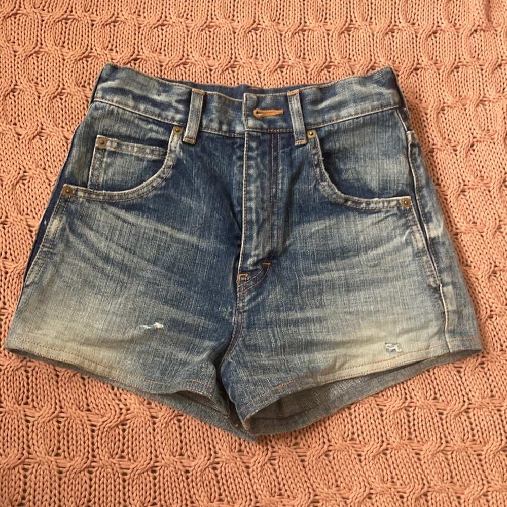 YSL Denim Shorts